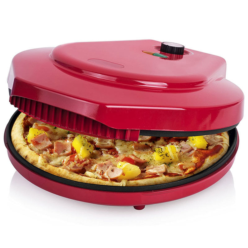 Máy làm pizza không dính 12 inch cho nhà 1450W lò nướng pizza điện