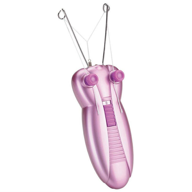 Lady Men Bee Điện mặt Epilator Cotton Thread Loose Power với chỉ số ánh sáng loại bỏ tóc không đau