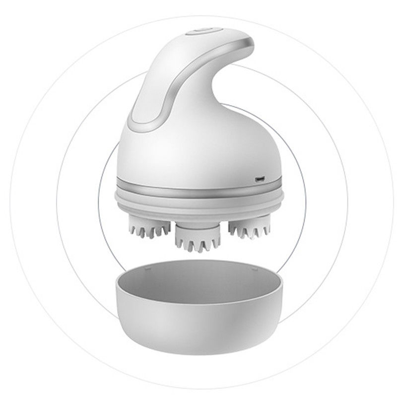 ABS TPR sản phẩm chăm sóc cá nhân phụ nữ Máy mát xa đầu và cơ thể điện