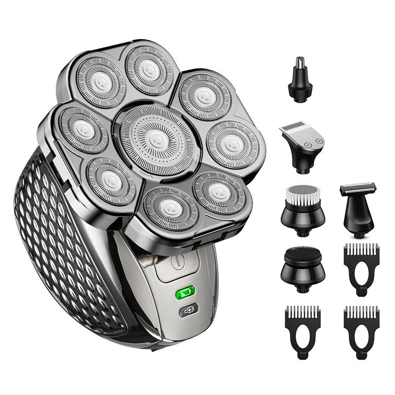 Các sản phẩm chăm sóc cá nhân 9D cho nam giới ướt khô râu máy cạo đầu điện cho nam giới râu