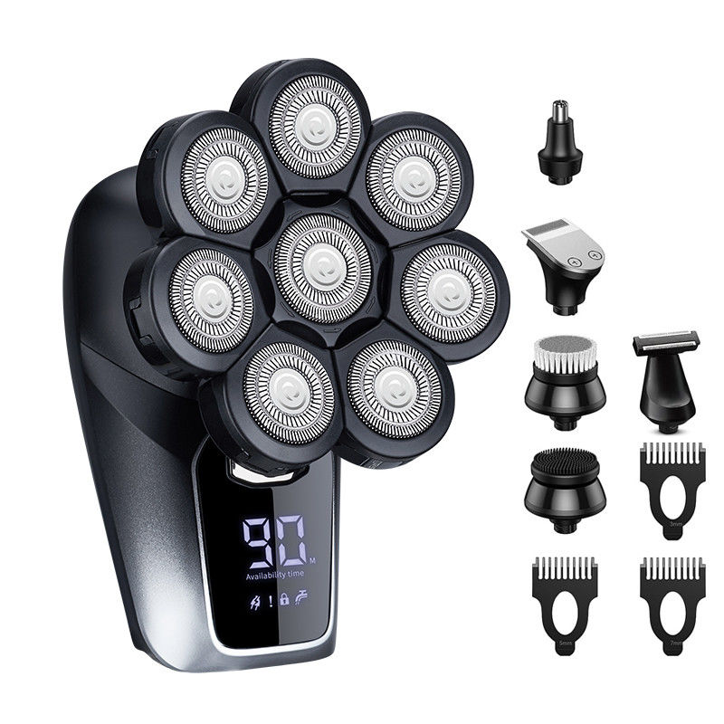 ABS nam sản phẩm chăm sóc cá nhân 6 trong 1 Máy cạo râu điện Máy cạo râu điện cho nam