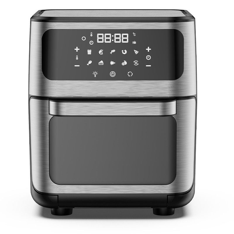 Voice Control Smart Tuya Wifi HOT Arrival Food Grade chuyên nghiệp không dầu không dầu máy nướng điện kính sâu 12L