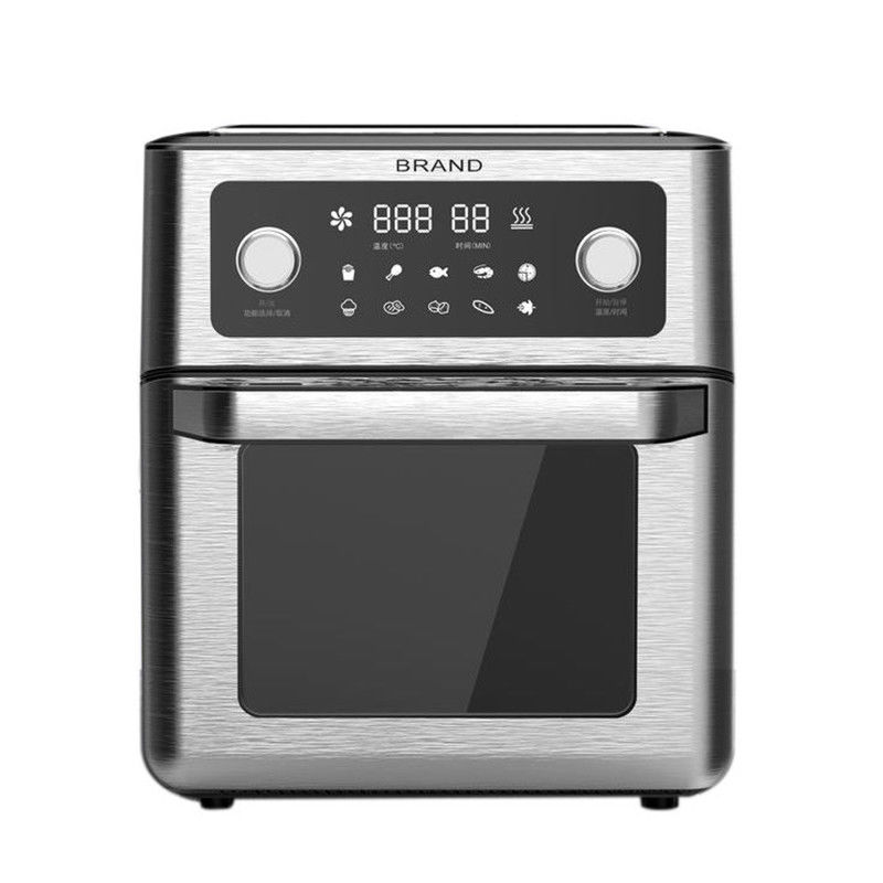 24L 12L lò nướng khí bếp Ứng dụng nấu ăn Stainless Steel Điện Retro Capacity Glass