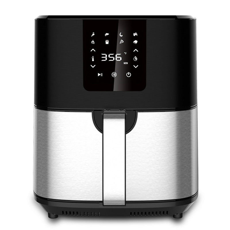 6L 7.7L với 8 cài đặt trước Máy nướng không khí kỹ thuật số không dầu màn hình cảm ứng LED