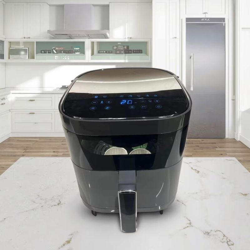 6l Smart Air Fryer Oven Stainless Steel đa chức năng Quảng trường nhỏ khỏe mạnh Điện cho hộ gia đình