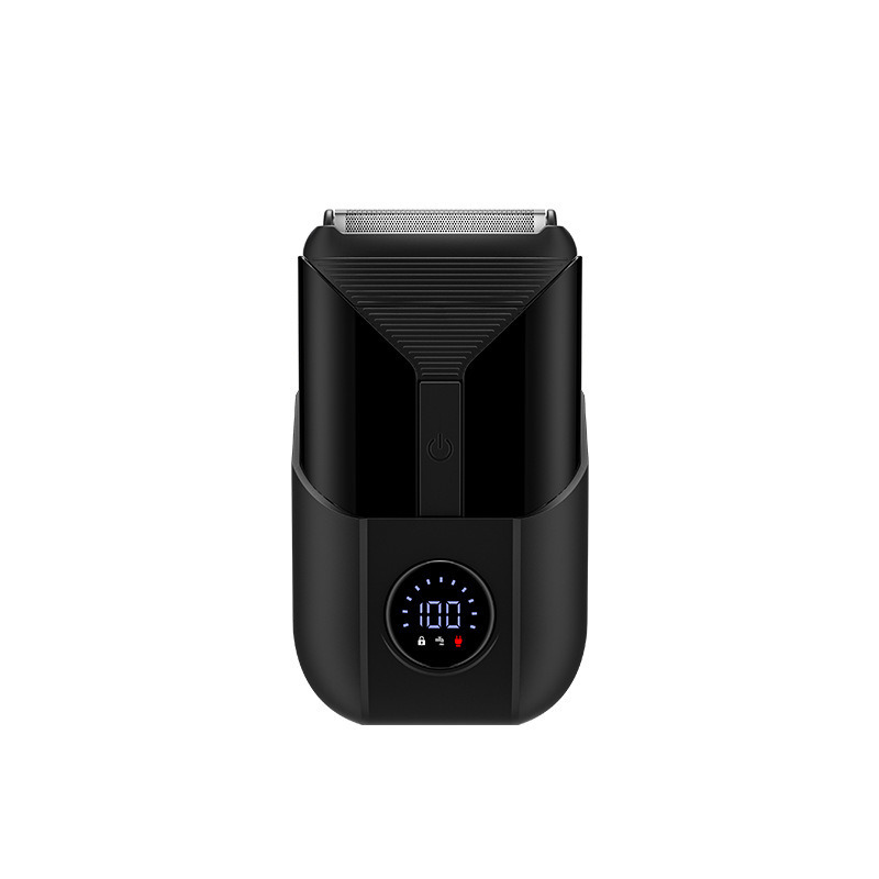 Máy cạo râu điện hai lưỡi 5V với vỏ nhựa dùng để cạo lông cơ thể nam giới