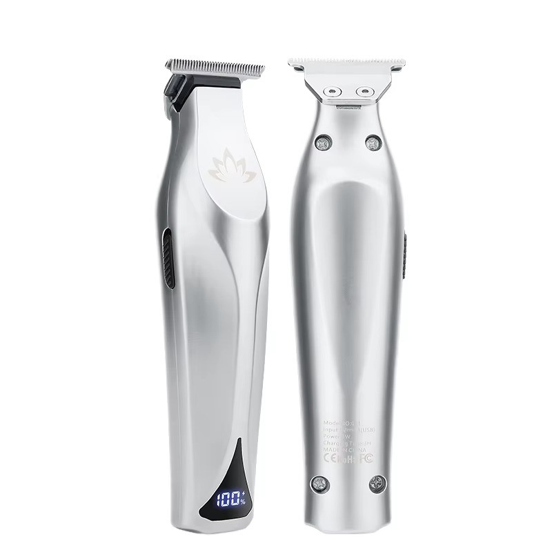 Máy cắt tóc chuyên nghiệp với pin lithium 2200mAh màn hình LED và hộp quà đóng gói